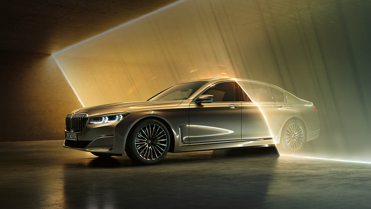 BMW Série 7 Berlina, faróis traseiros BMW Série 7 Berlina: faróis traseiros, grande plano