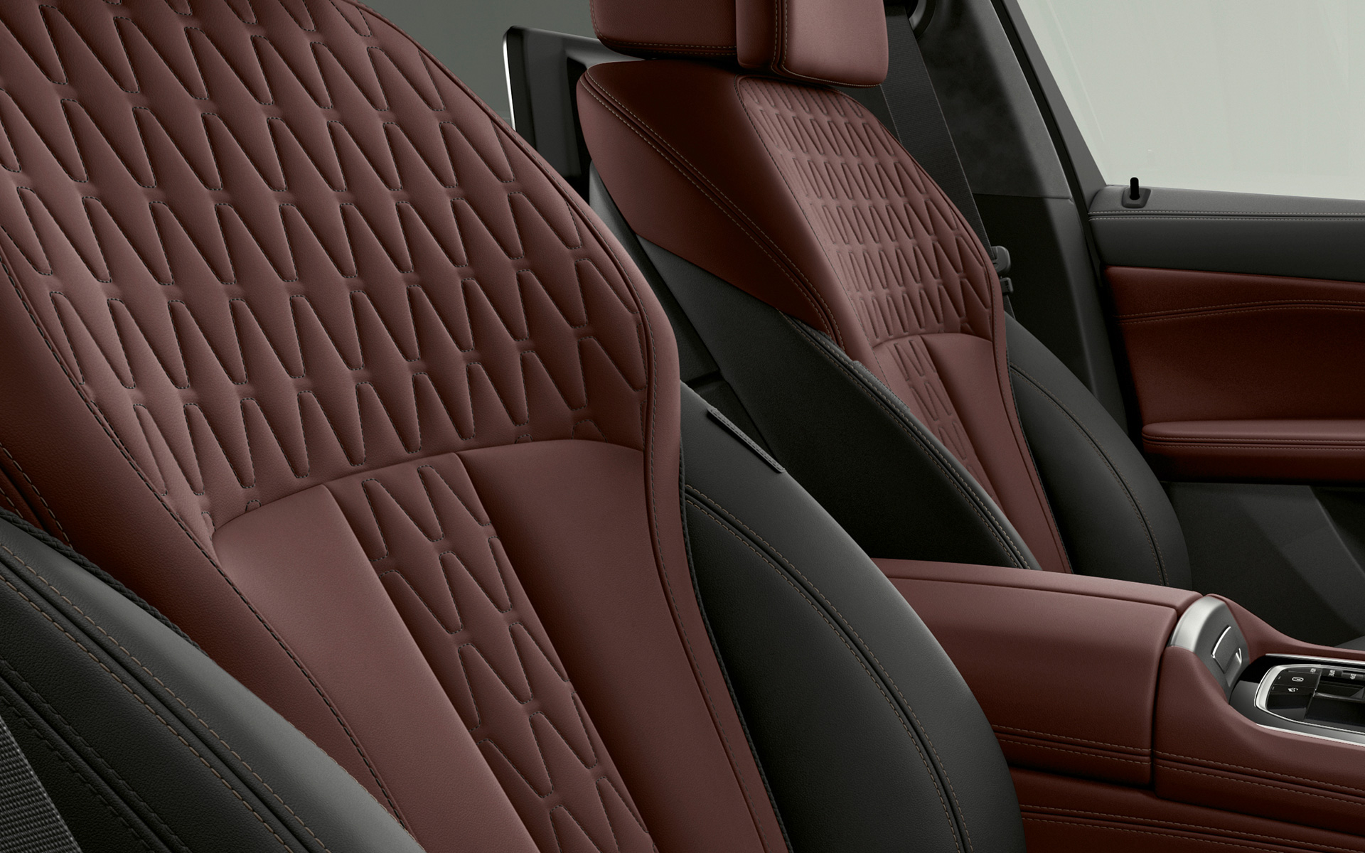 Estofos BMW Individual, BMW X6 Individual, G06, 2019 Estofos BMW Individual, BMW X6 Individual, G06, 2019, grande plano