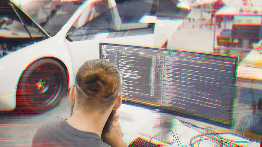 BMW i Vision Dee, viatura Vision